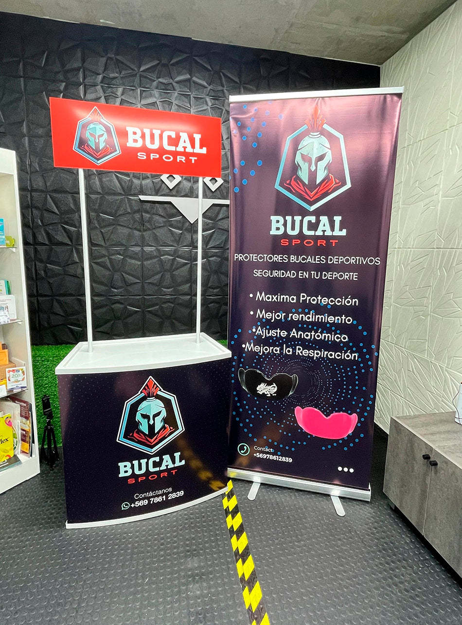 ¡PROMOCIÓN! Stand Publicitario + Roller 80x200cm + Bolso