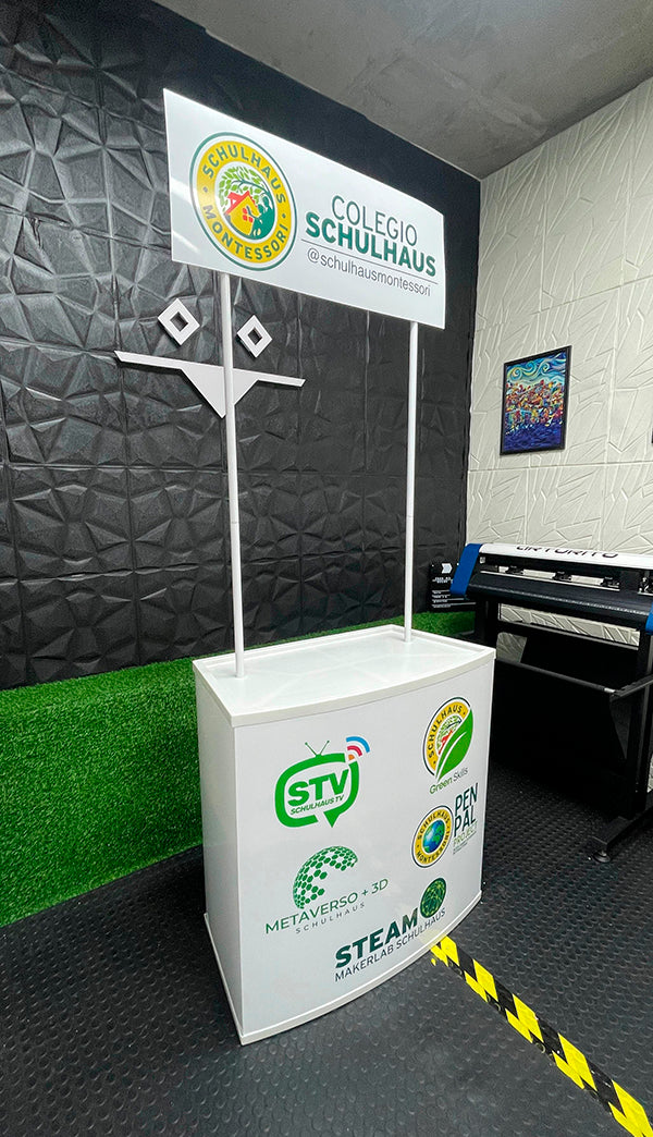 Stand Publicitario (premium) + Bolso + Diseño Personalizado