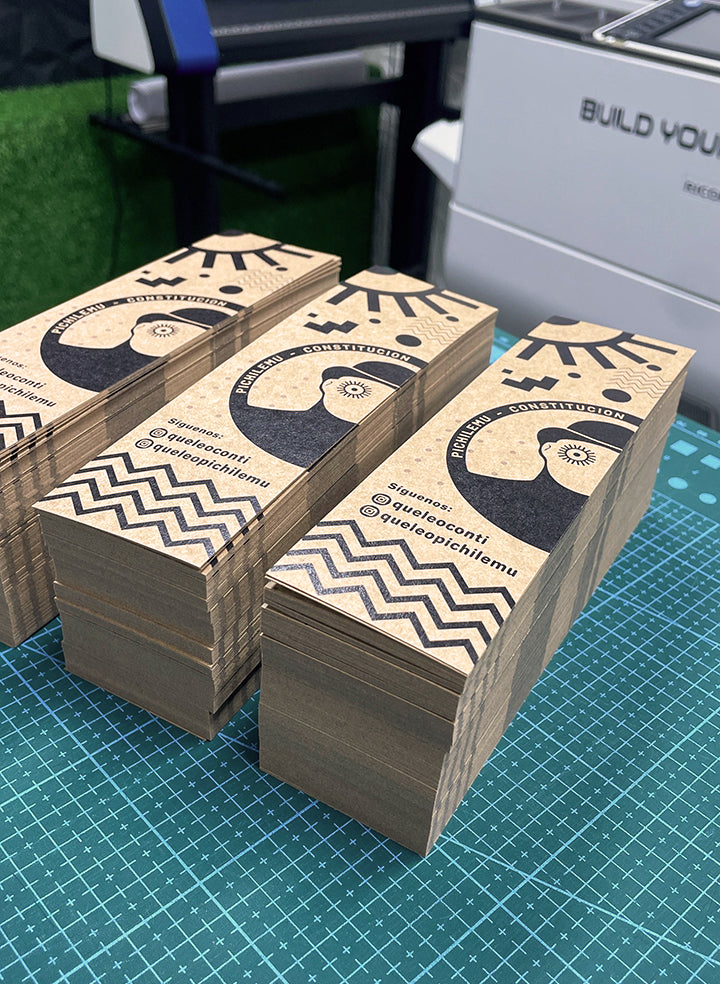 Marcapáginas Premium (5x20cm) una cara Pack 100und