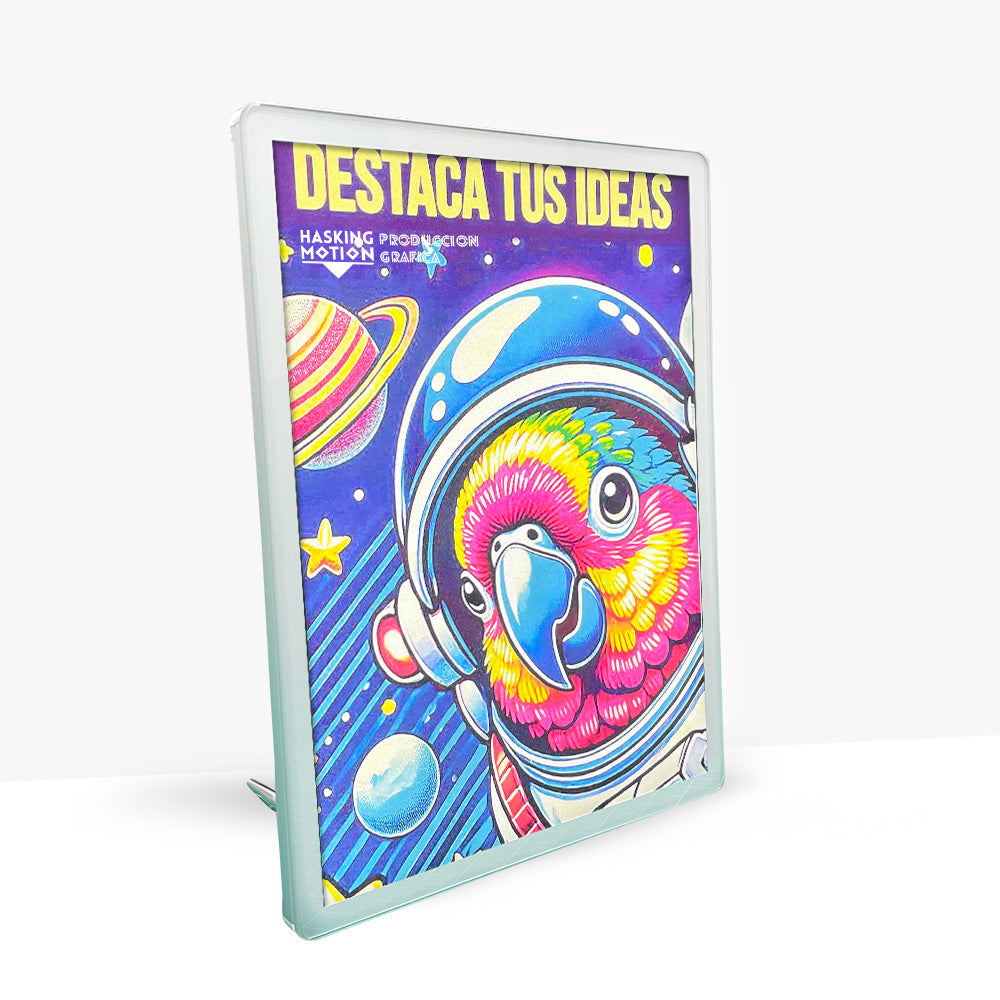 Porta Gráfica Luminoso LED - A5 (15x21cm)