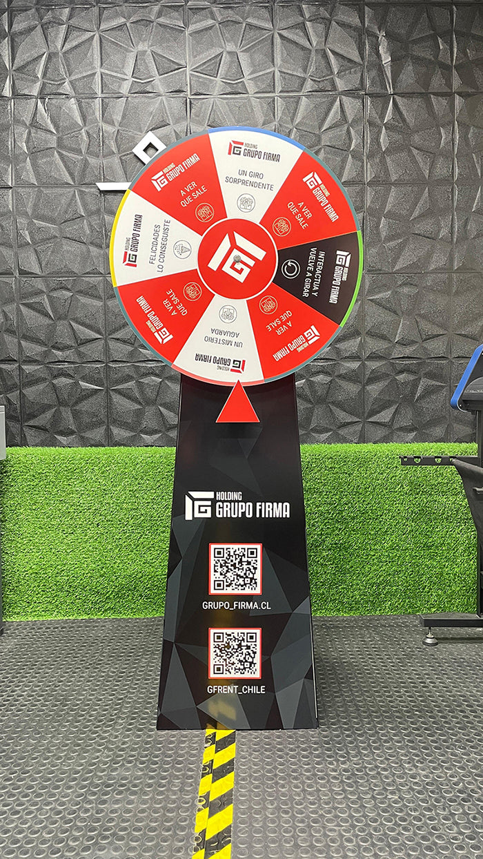 Ruleta Publicitaria Para Eventos / Diseño Personalizado