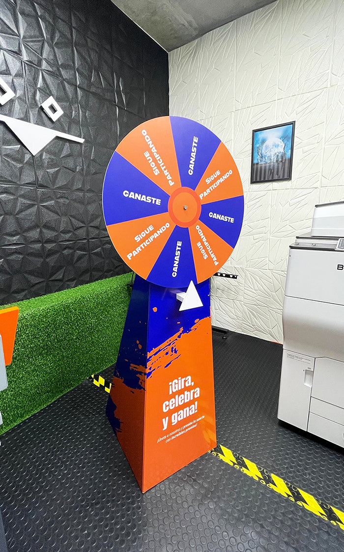 Ruleta Publicitaria Para Eventos / Diseño Personalizado