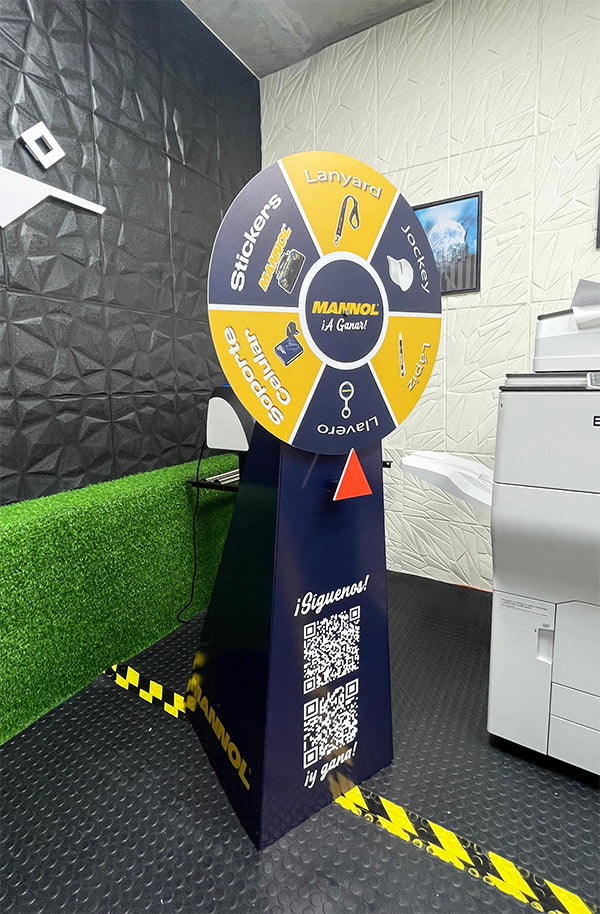 Ruleta Publicitaria Para Eventos / Diseño Personalizado