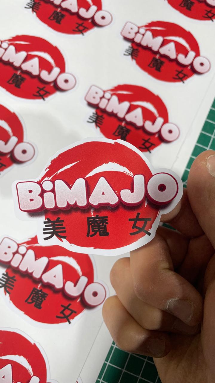 Stickers Personalizados (Pack 100und) 3,5cm a 5cm