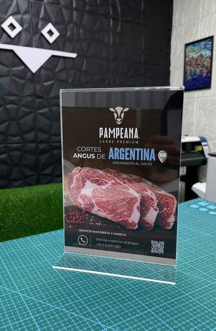 ACRÍLICO A5 Tipo T (14,8x21cm)