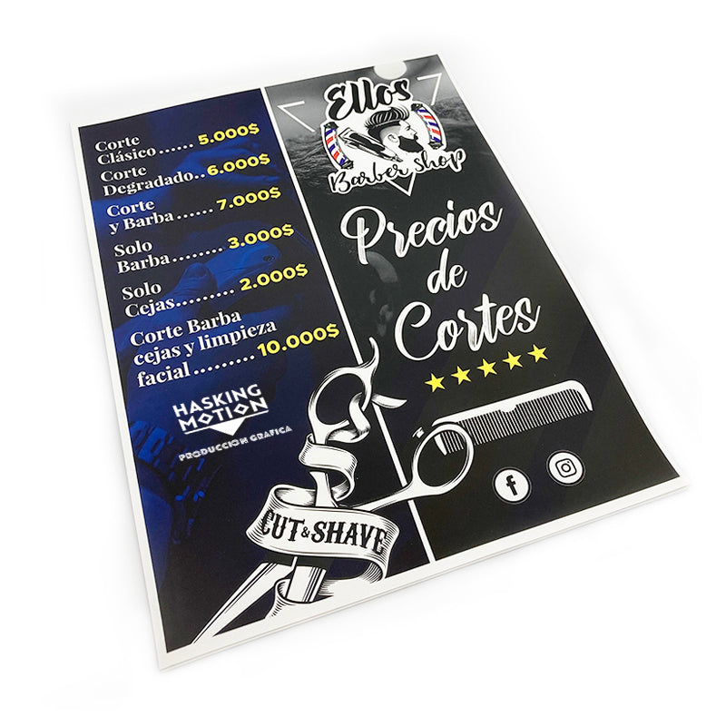 IMPRESIÓN AFICHES 33x48cm