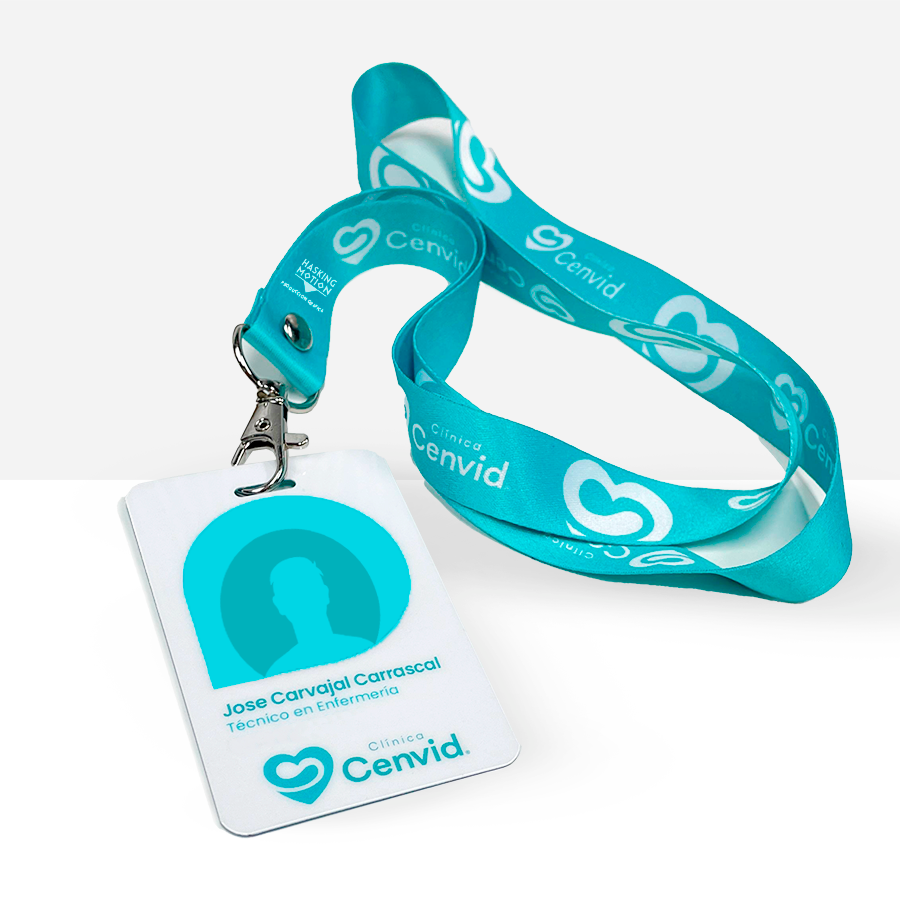 Credenciales Corporativos + Landyard Personalizado (Pack 10und)