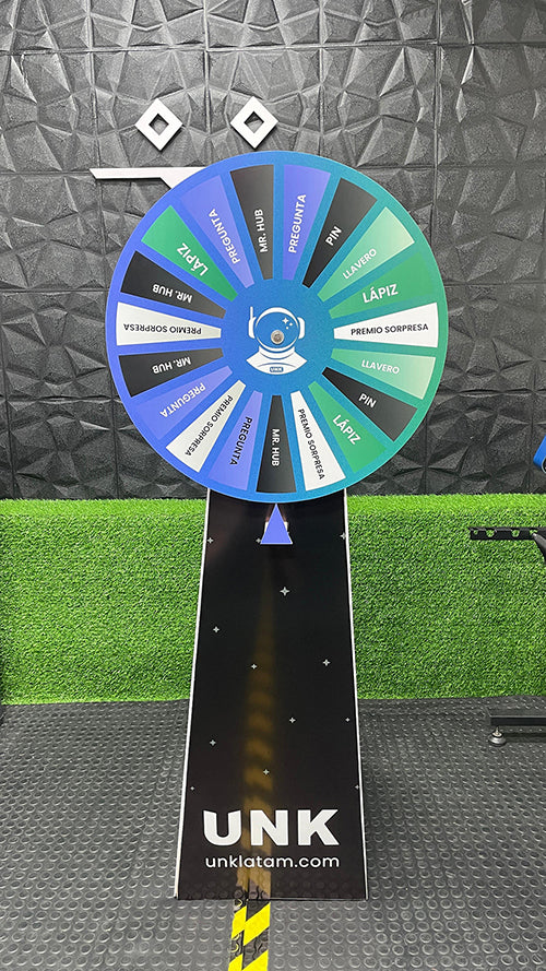 Ruleta Publicitaria Para Eventos / Diseño Personalizado