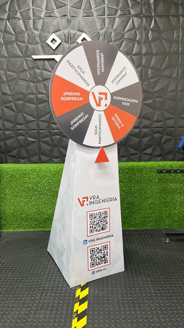 Ruleta Publicitaria Para Eventos / Diseño Personalizado
