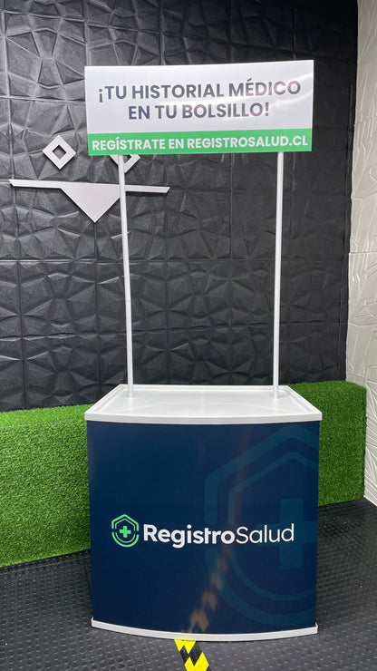 Stand Publicitario (premium) + Bolso + Diseño Personalizado