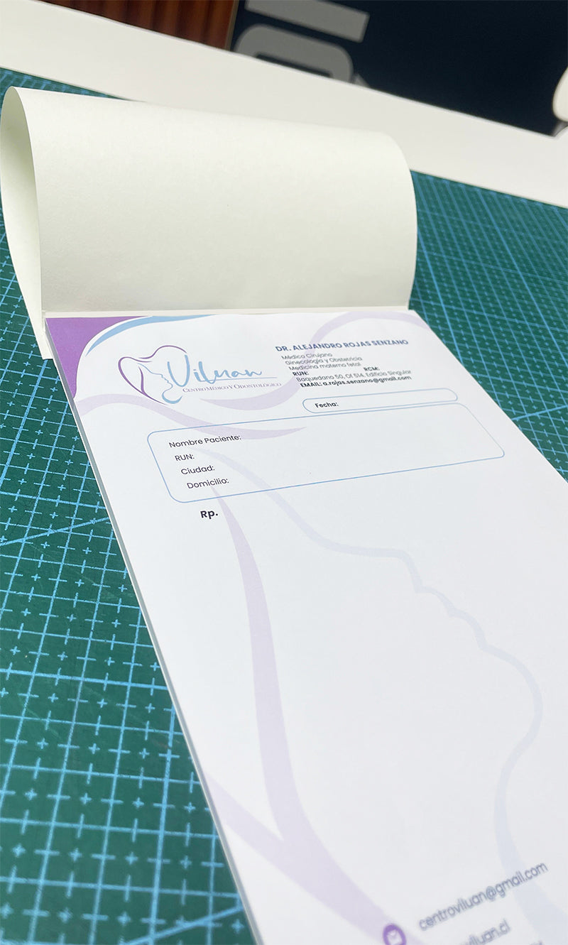 Recetas médicas (Pack 5 und de 50 hojas c/u)