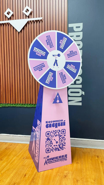 Ruleta Publicitaria Para Eventos / Diseño Personalizado