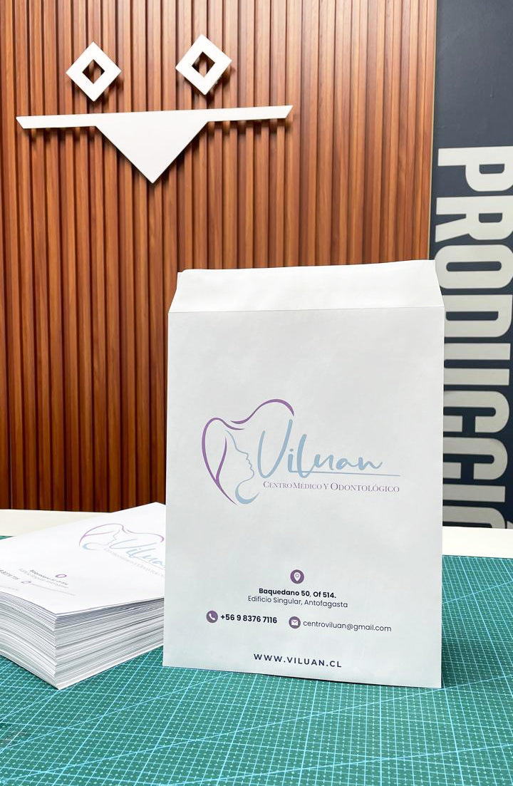 Sobres Corporativos / Saco 23x30cm Bond 90gr (Pack 100und)