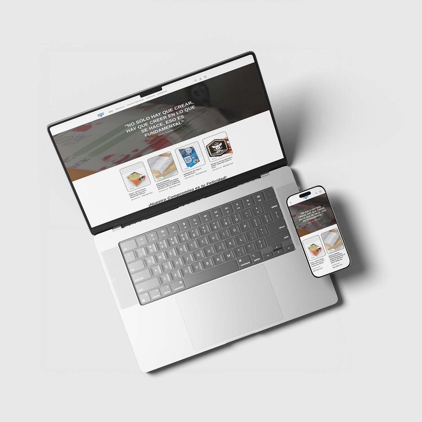 Página Web 4 Pestañas (Home, Servicios, Sobre, Contacto)
