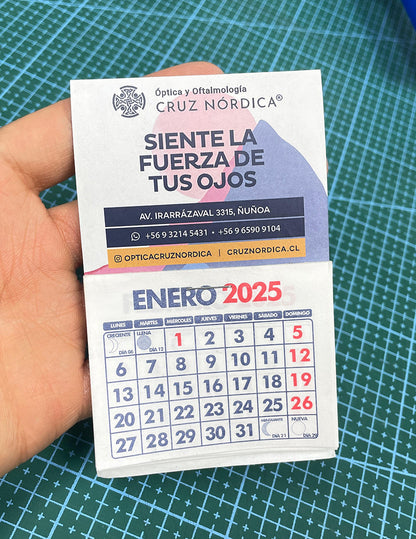 Pack 100 Magnéticos Con Calendario (6x7cm)