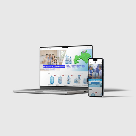 Página Web 5 pestaña, e-Commerce Shopify + 20 Productos