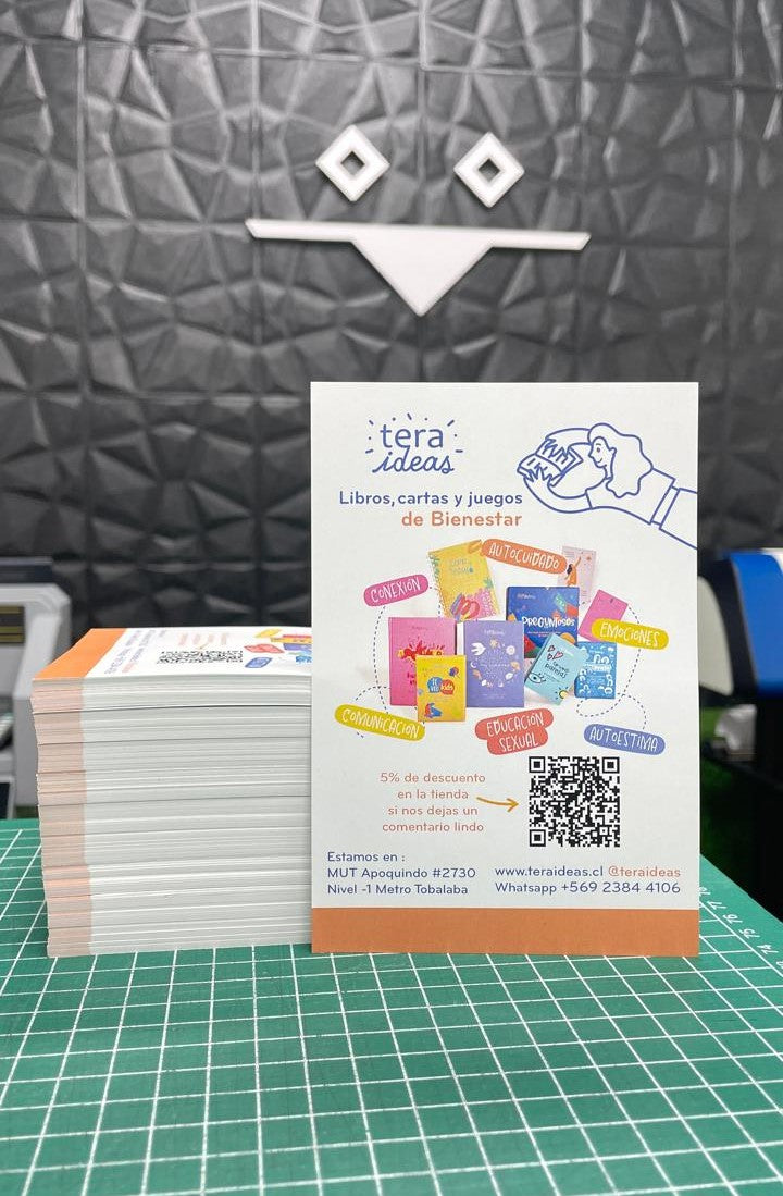 Flyers 10x14 (Pack 500und) una cara -  Calidad Premium