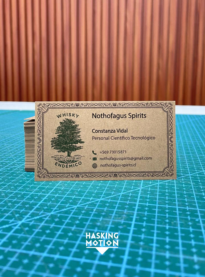 Tarjetas de presentación (Papel Ecológico) Ambas caras