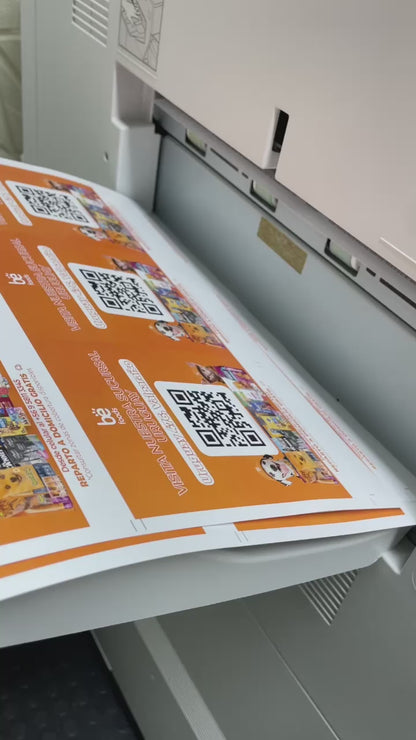 Flyers 10x14 (Pack 500und) una cara -  Calidad Premium