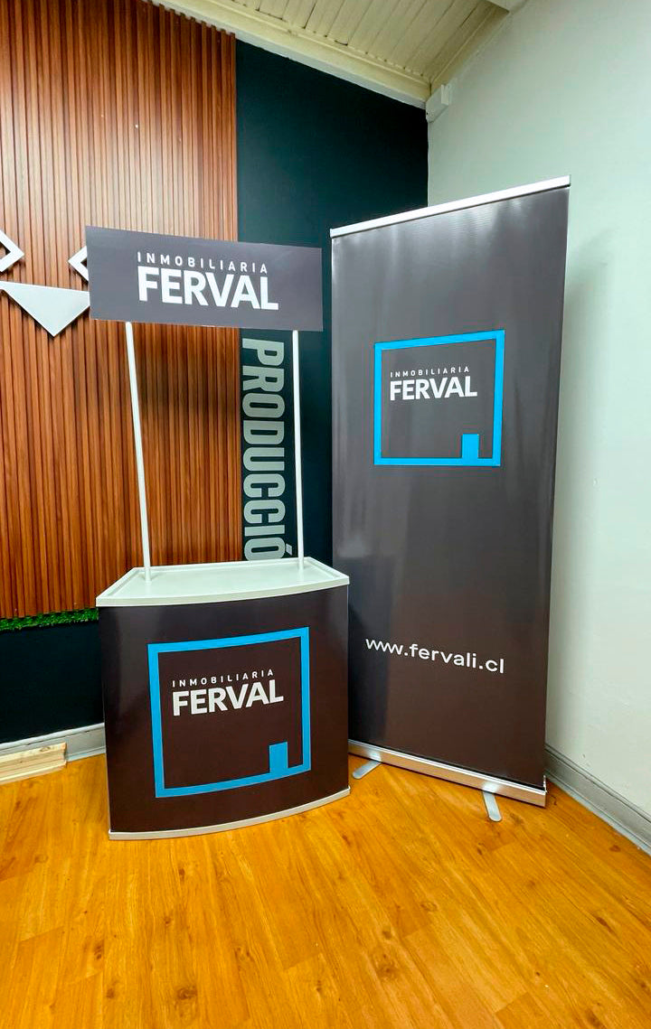 ¡PROMOCIÓN! Stand Publicitario + Roller 80x200cm + Bolso