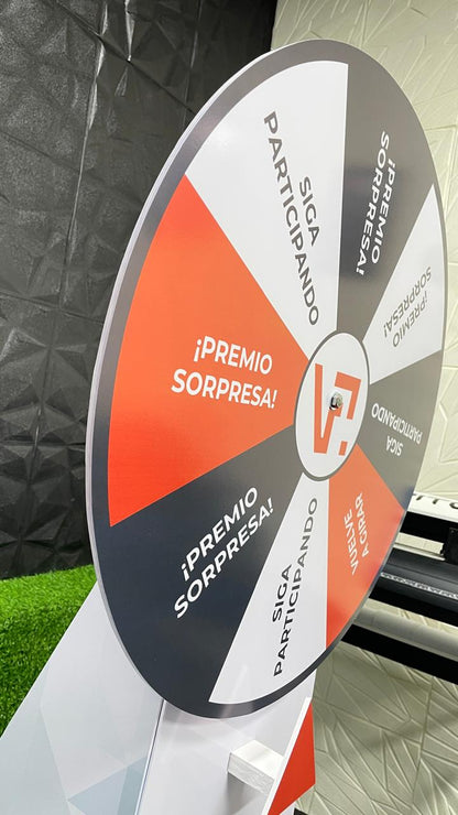 Ruleta Publicitaria Para Eventos / Diseño Personalizado