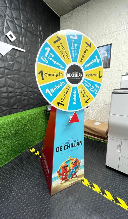 Ruleta Publicitaria Para Eventos / Diseño Personalizado