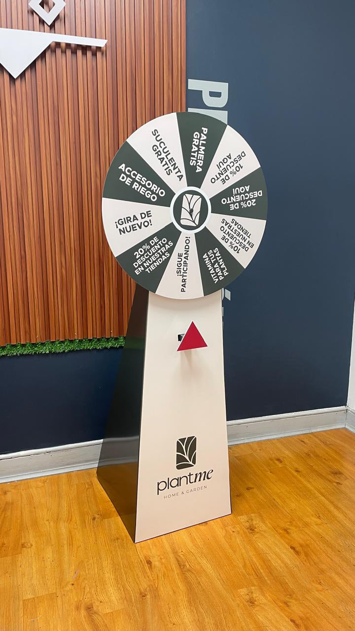 Ruleta Publicitaria Para Eventos / Diseño Personalizado