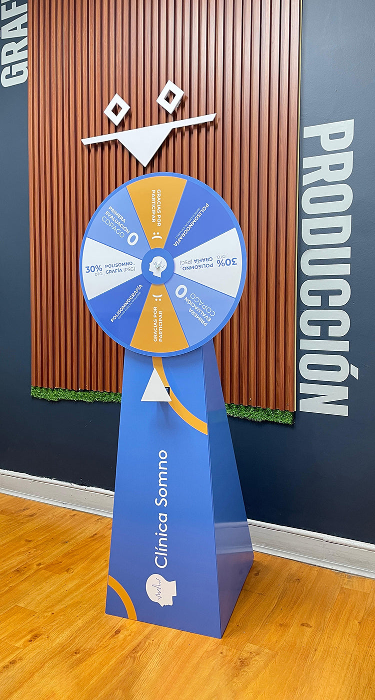 Ruleta Publicitaria Para Eventos / Diseño Personalizado