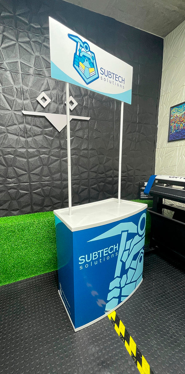 Stand Publicitario (premium) + Bolso + Diseño Personalizado