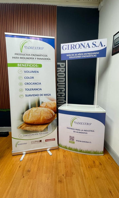 ¡PROMOCIÓN! Stand Publicitario + Roller 80x200cm + Bolso